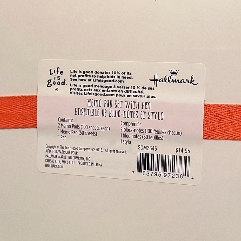 Hallmark Notepad Set - Picture 2 of 2